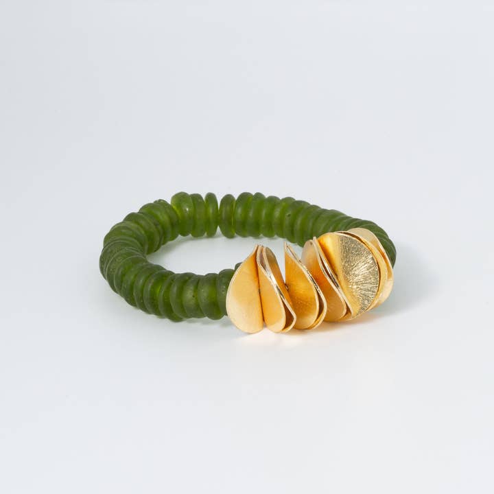 Lime Green Seascape for wholesale by Coastal Grit