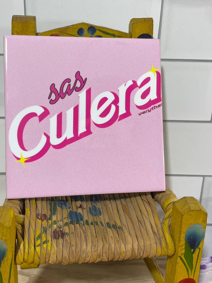 Sas Culera Barbie Tile / Coaster for wholesale by Very That