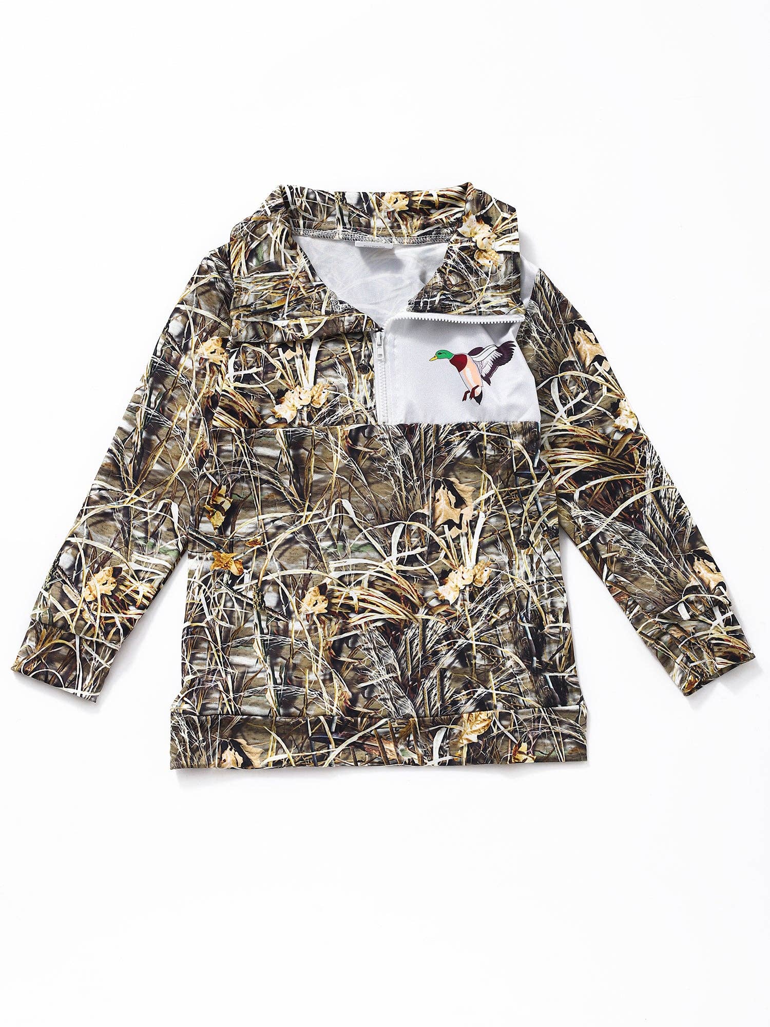 sassy kids palace - Wholesale Sweatshirt - Kids - Boys Duck Zipper Hunting Pullover