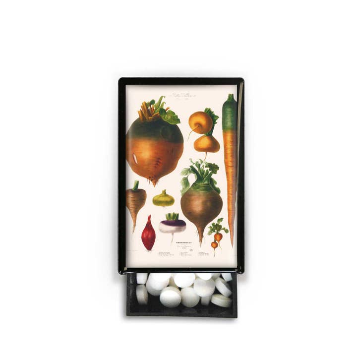 Lucy Lu Designs – Engroshandel Tændstikker – Rodgrøntsager Have Food gulerod Fall Slide Box