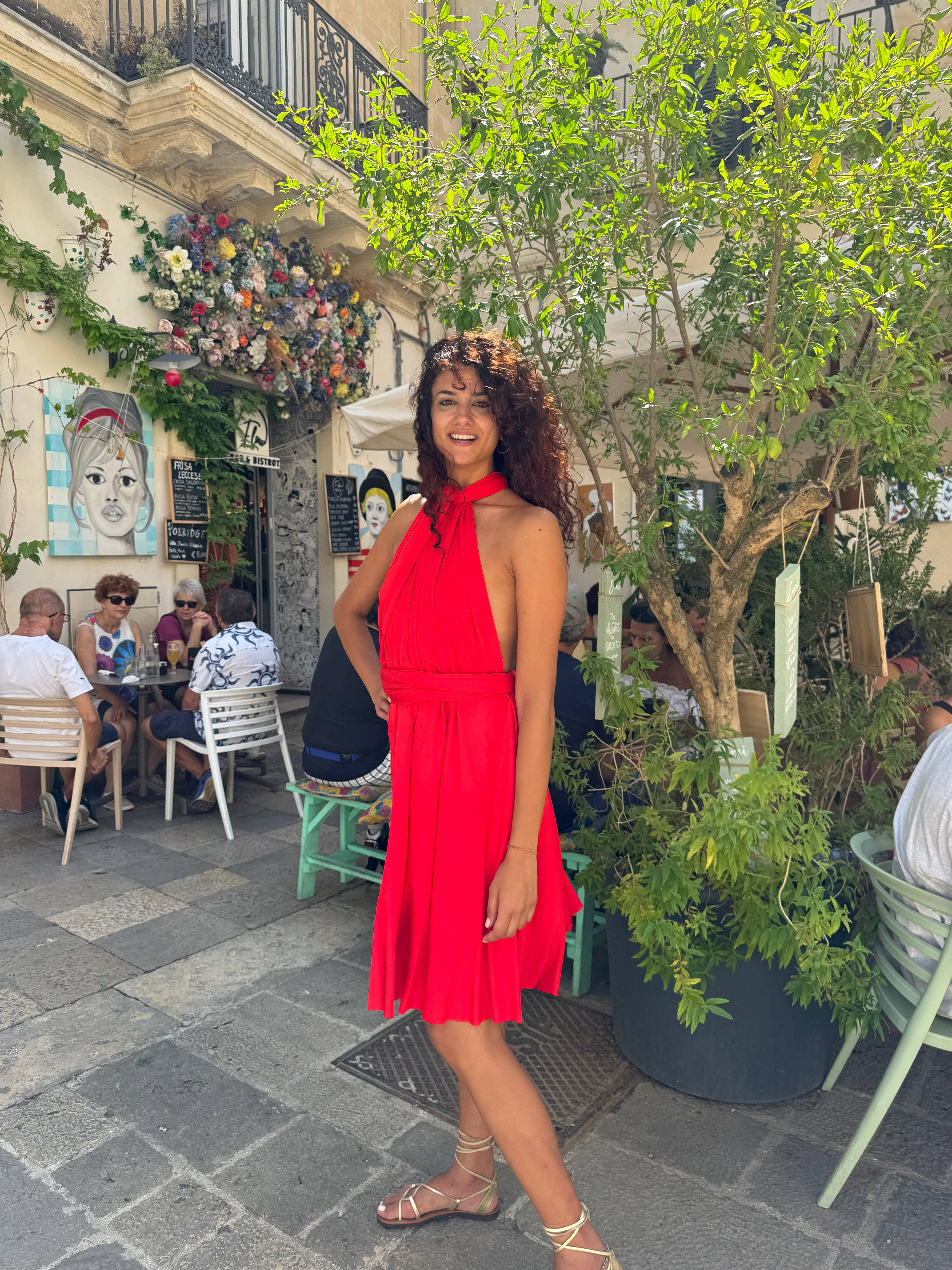 Bijondo - Wholesale Dress - Women's - Ayunita Infinity Convertible Short Dress32