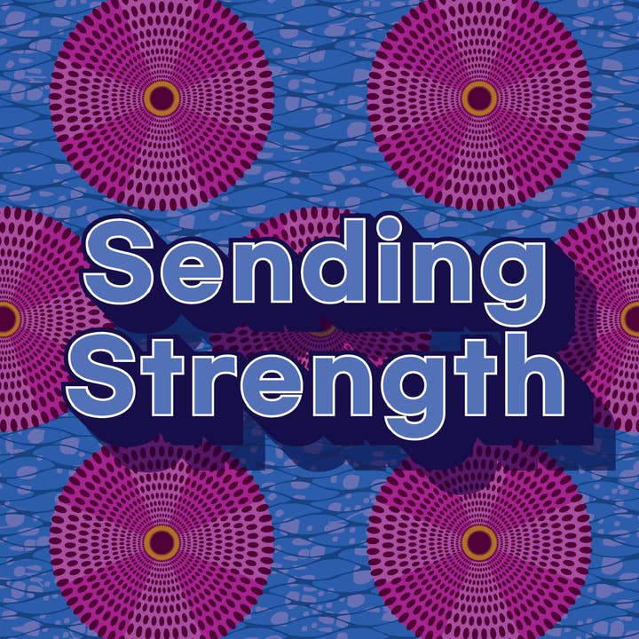 Shaven Raven Designs - Wholesale Everyday Greeting Card - Sending Strength - Greeting Card1