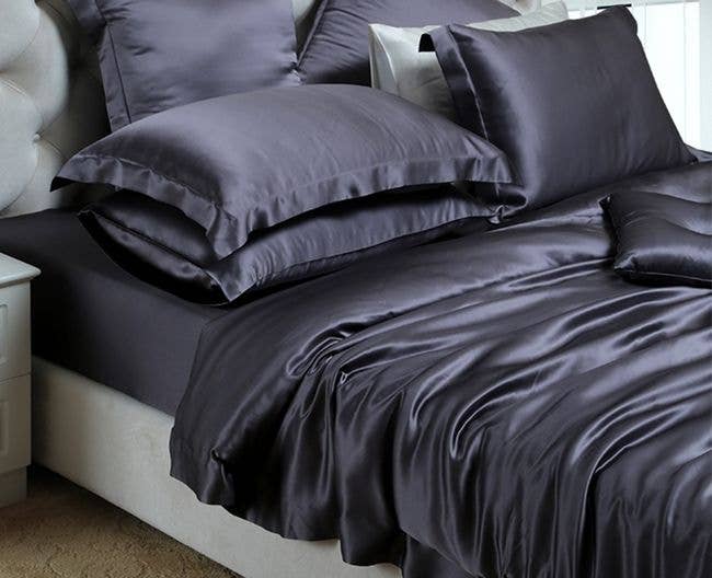 Moonberry Silk - Wholesale Duvet cover - 19Momme Silk Duvet Cover9
