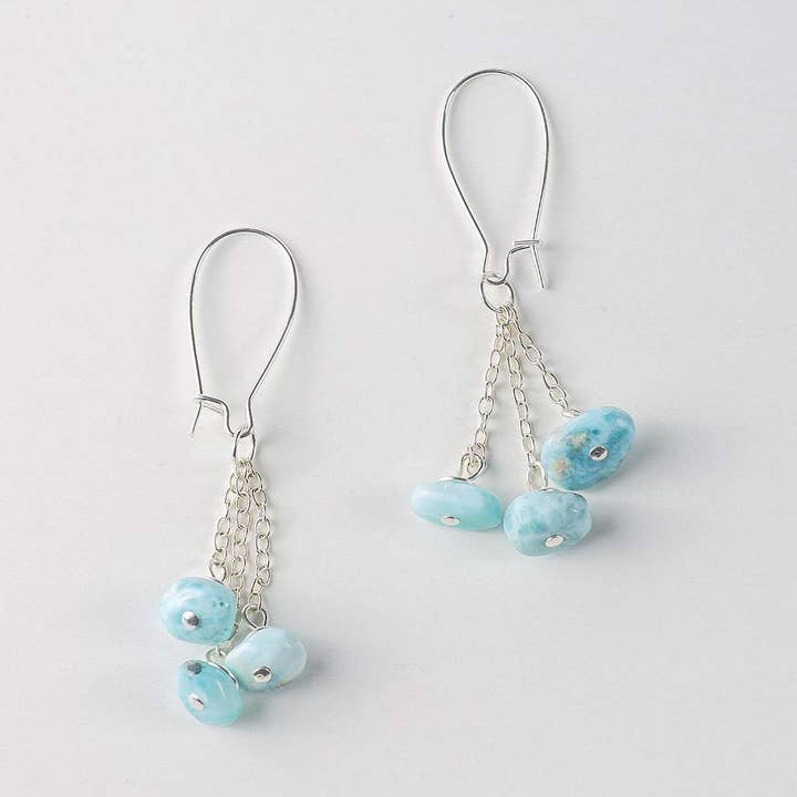 Coastal Waves Earrings for wholesale by Vida Plena
