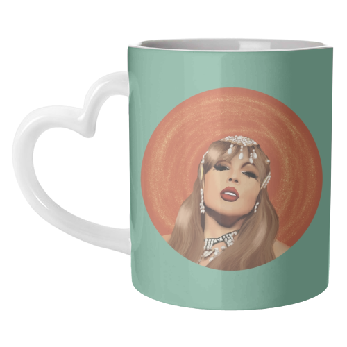 ART WOW - Wholesale Coffee Mug - Mugs 'Showgirl Taylor' by Giddy Kipper8