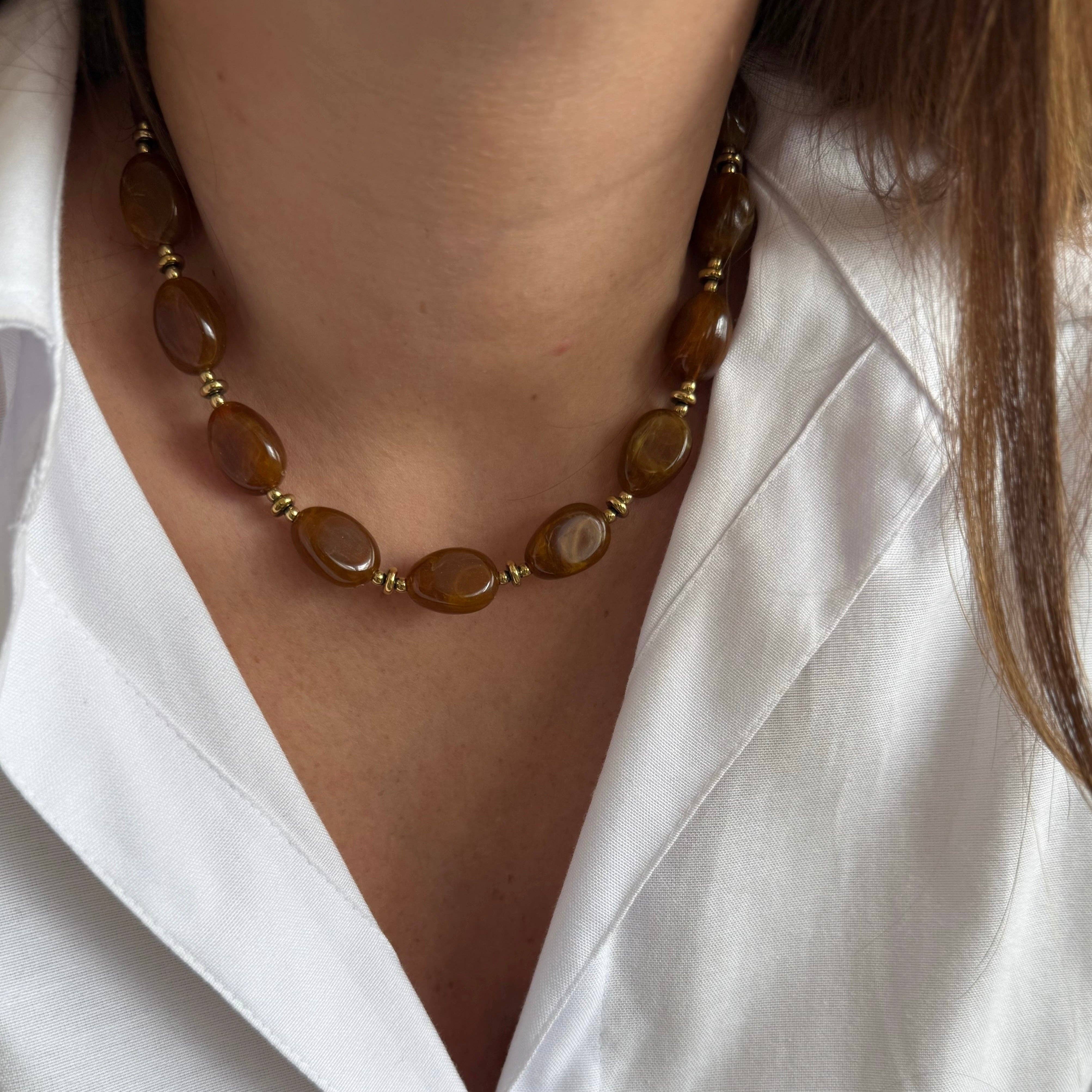 A.B. Paris - Wholesale Beaded/Pearl Necklace - Java - 7 colors36