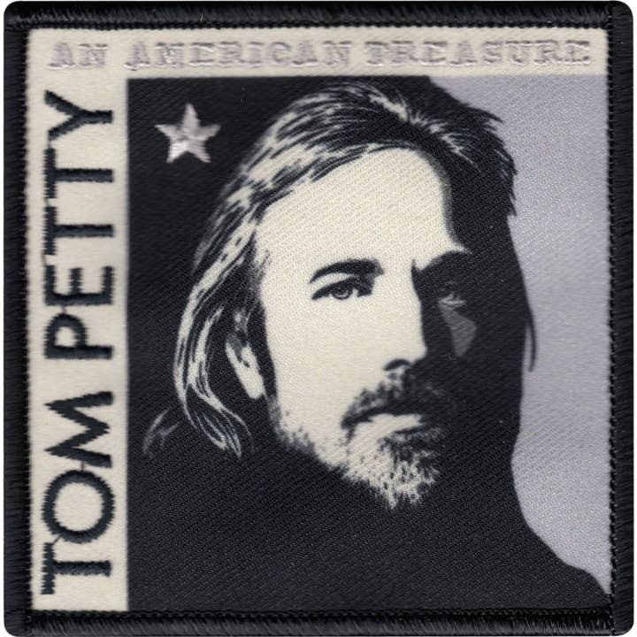 Patch - Tom Petty - "An American Treasure" Albumomslag för wholesale av Square Deal Recordings & Supplies