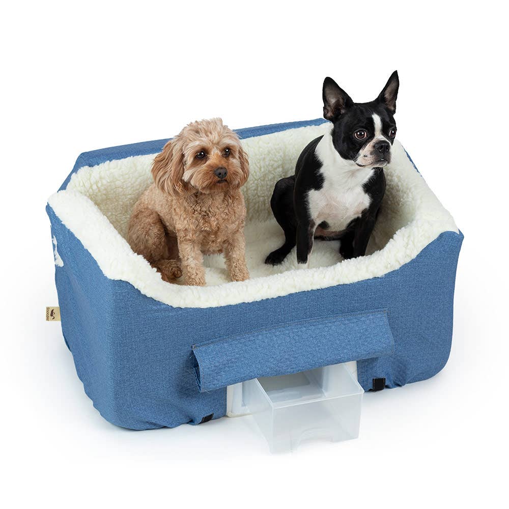 Snoozer Pet Products – Caixa de transporte - Cão por atacado – Assento de Carro para Cachorros Large Lookout II com Bandeja de Armazenamento3