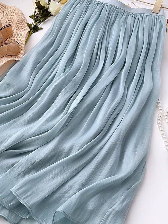 Miss Sparkling – Großhandel Rock – Damen – Mittellanger A-Linien-Rock0