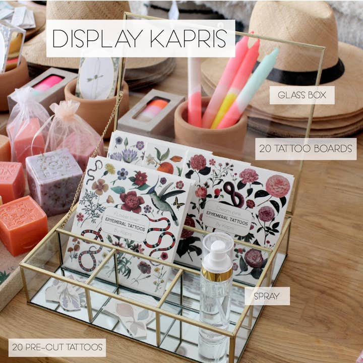 Kapris - Wholesale Temporary Tattoo - Display Kapris - Tatouages éphémères
