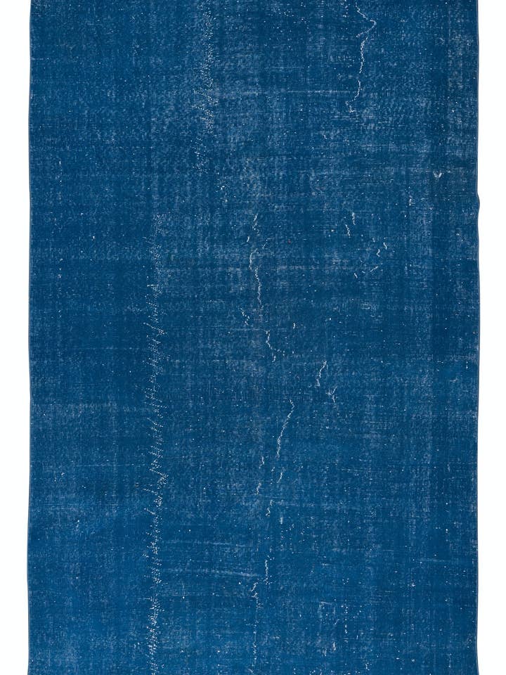 6.5x10 Ft Modern Handmade Turkish Rug in Sapphire Blue Color for wholesale by Rug Specialist LLC.
