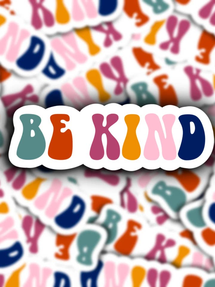 Pegatina de ser amable para venta al por mayor de Bizzy Bee Decals