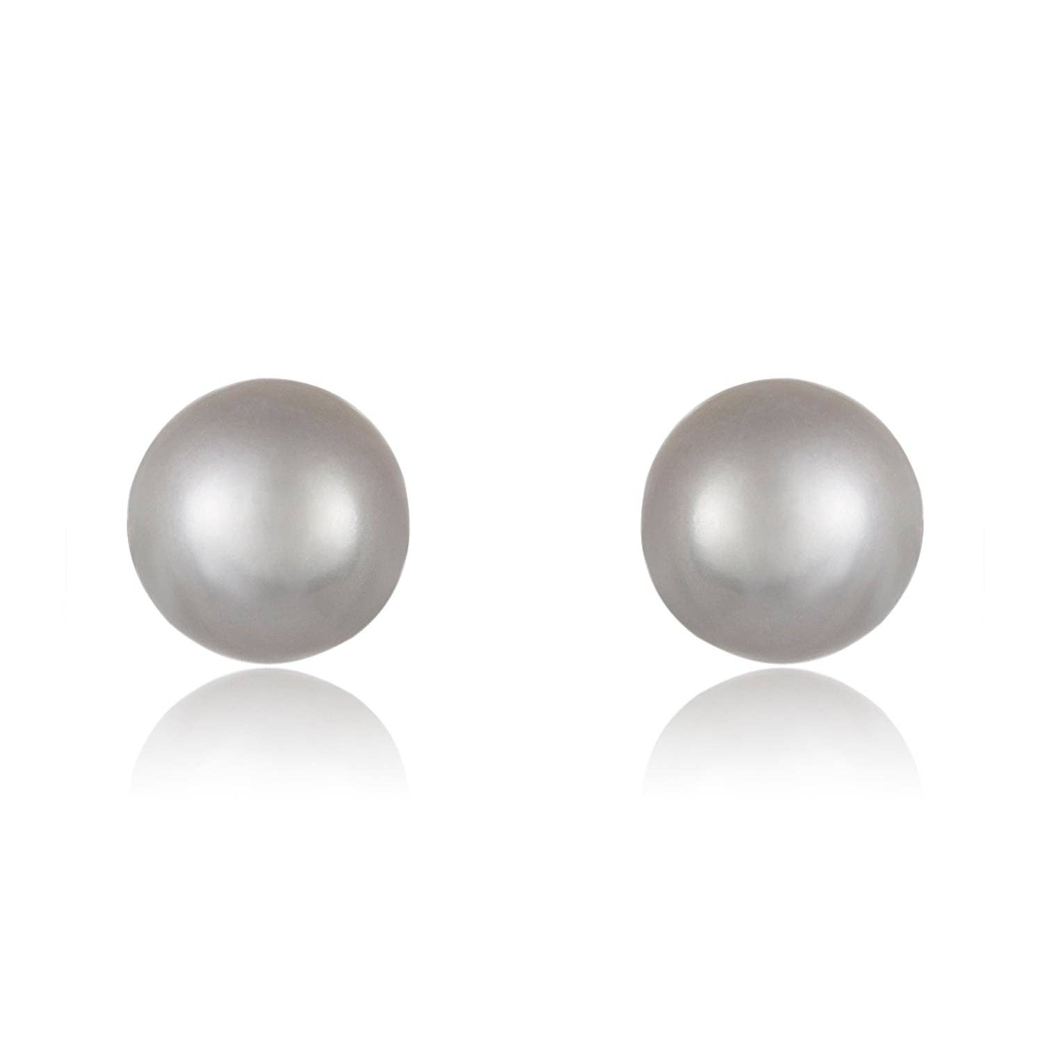 Mabel Chong - Wholesale Stud/Post Earrings - Grey Pearl Studs