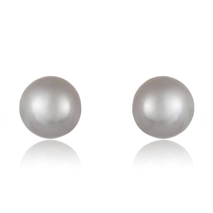 Mabel Chong - Wholesale Stud/Post Earrings - Grey Pearl Studs0