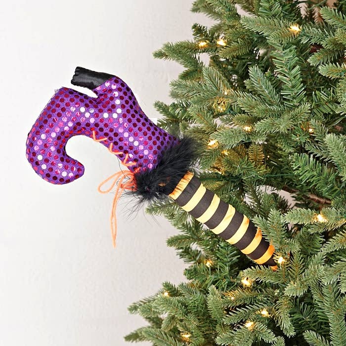 Holiday Depot Inc. - Wholesale Christmas Decoration - M7539- Witch Boot on Stick
