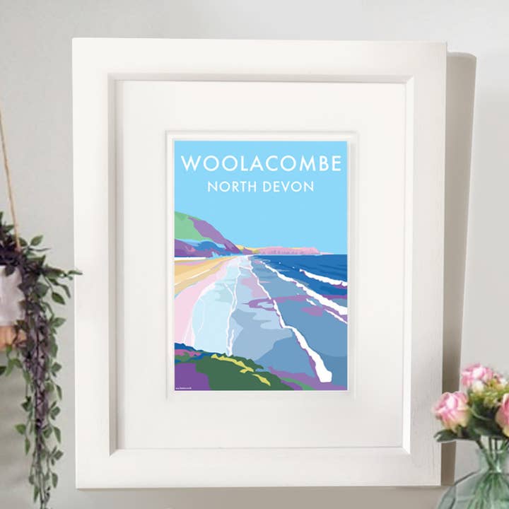 BeckyBettesworth - Wholesale Art Print - Woolacombe2