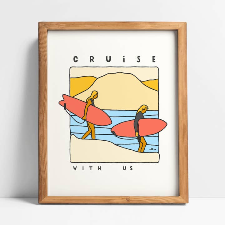 Alimo - Wholesale Art Print - Cruise With Us Art Print0