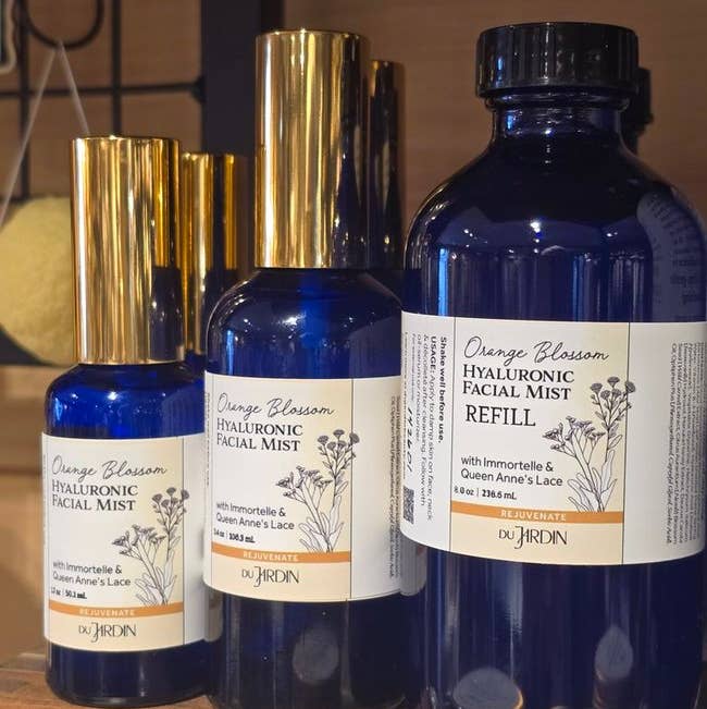 Du Jardin Beauty - Wholesale Face & Body Mist/Water - Orange Blossom Hyaluronic Facial Mist0