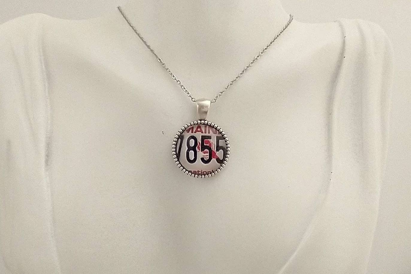 Piccadilly Pendants - Venta al por mayor Collares con colgantes/abalorios - Collar de brújula personalizada, collar de geografía4