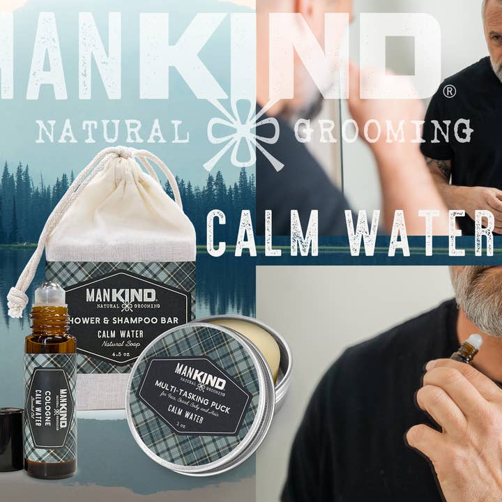 KIND apothecary - Wholesale Bar Soap - Men's - manKIND Calm Water Bar Soap2