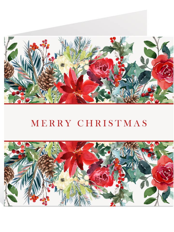 Merry Christmas Card for wholesale by Creationery