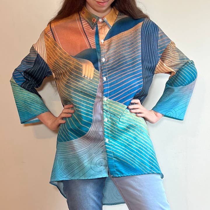 "Homeostasis Healing" - Damen-Shirt für den Großhandel von All Around Artsy