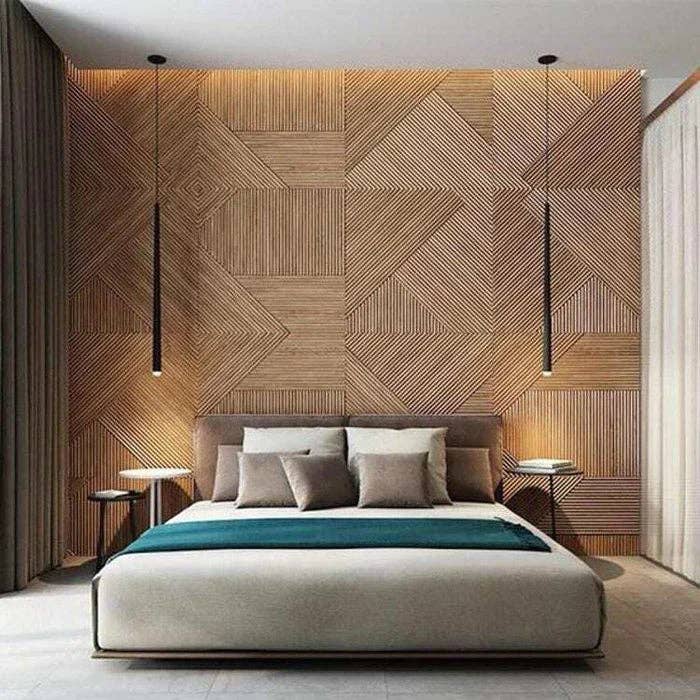 BRECK + FOX - Wholesale Wall Paneling - 3D Wood Wall Panels 4-Piece Set