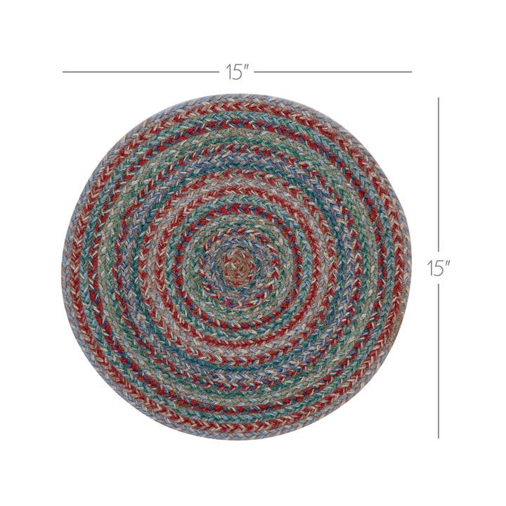VHC Brands - Wholesale Trivet - Multi Jute Trivet 15 inch Diameter