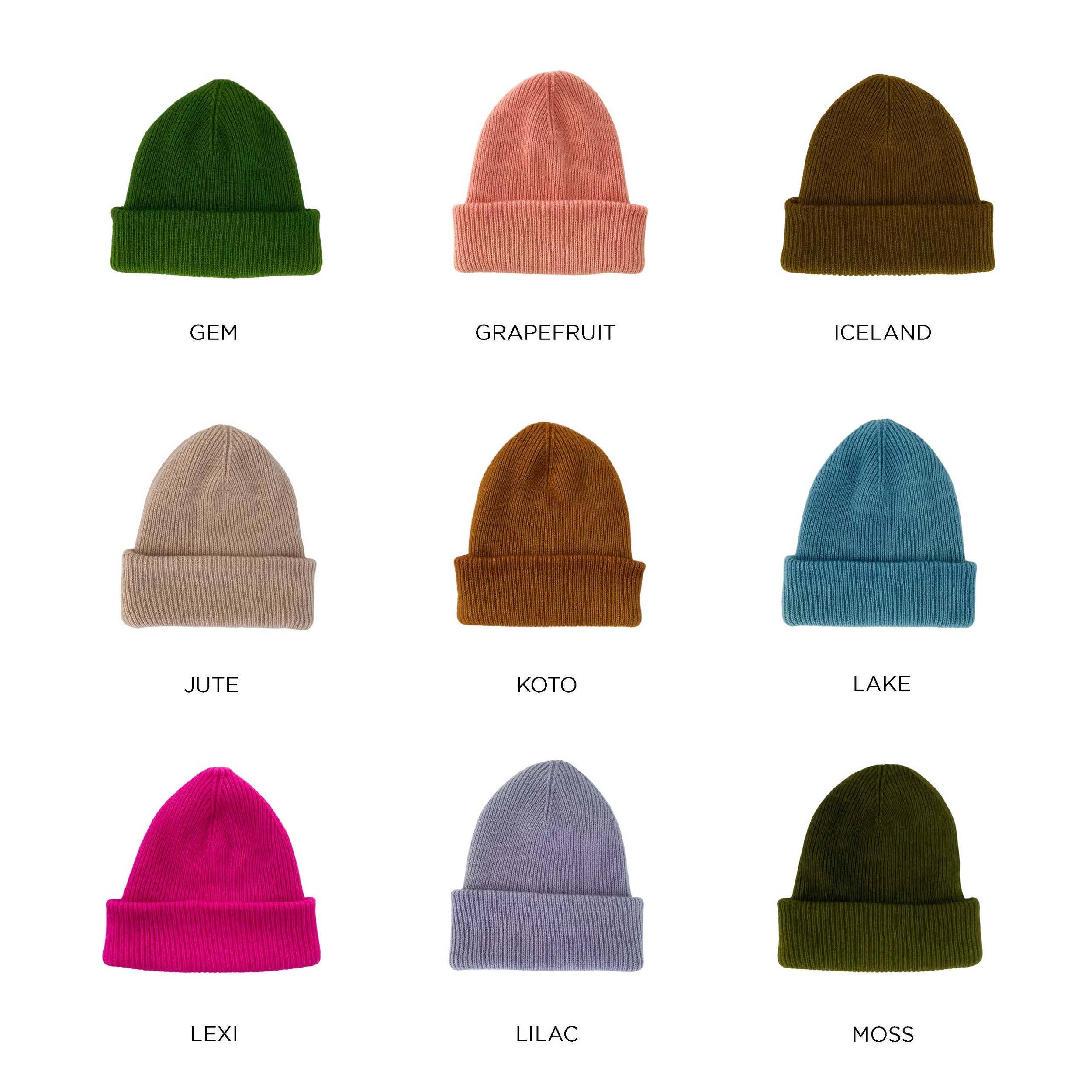 SCARFSHOP – Großhandel Beanie – Unisex – Merino/Kaschmir Strickmütze1