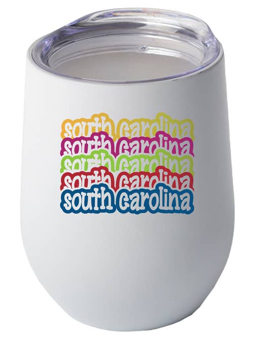 Multi State- Wine Tumbler for wholesale by Familiar Goods