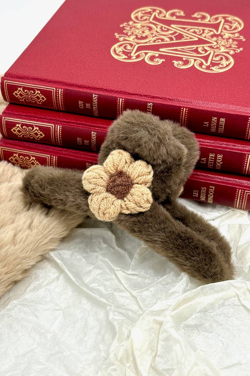 BYREN | ÉLINE L'ATELIER – wholesale Set med håraccessoarer – Dam – Fuskpäls hårklämma YH203YJ7