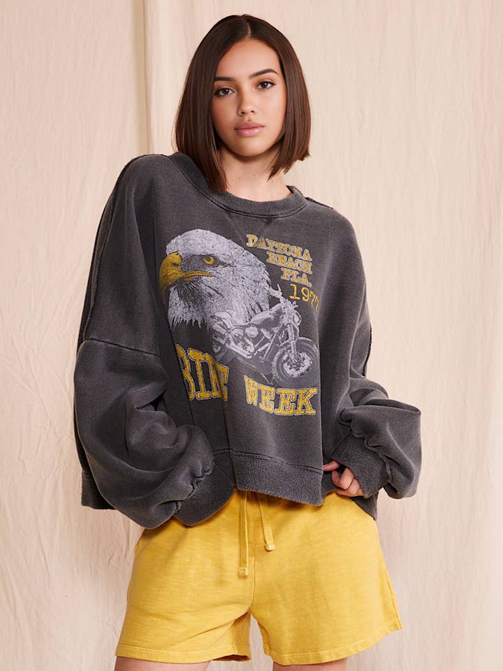 Daytona Week OS Sweatshirt for wholesale by Life Clothing Co