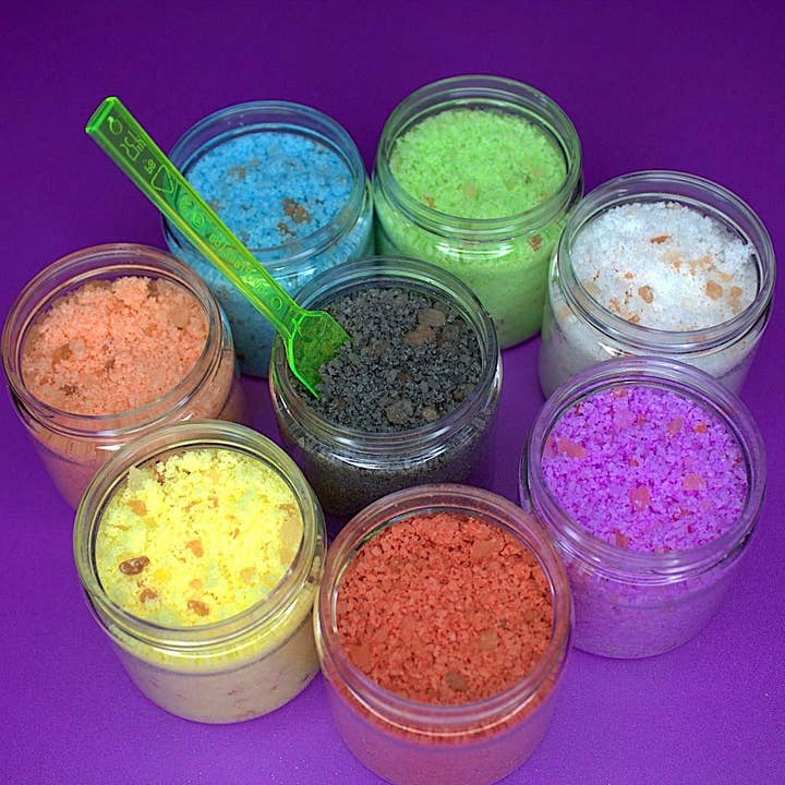 Color Magick Bath Salts for wholesale by Witchy Washy Bath ®
