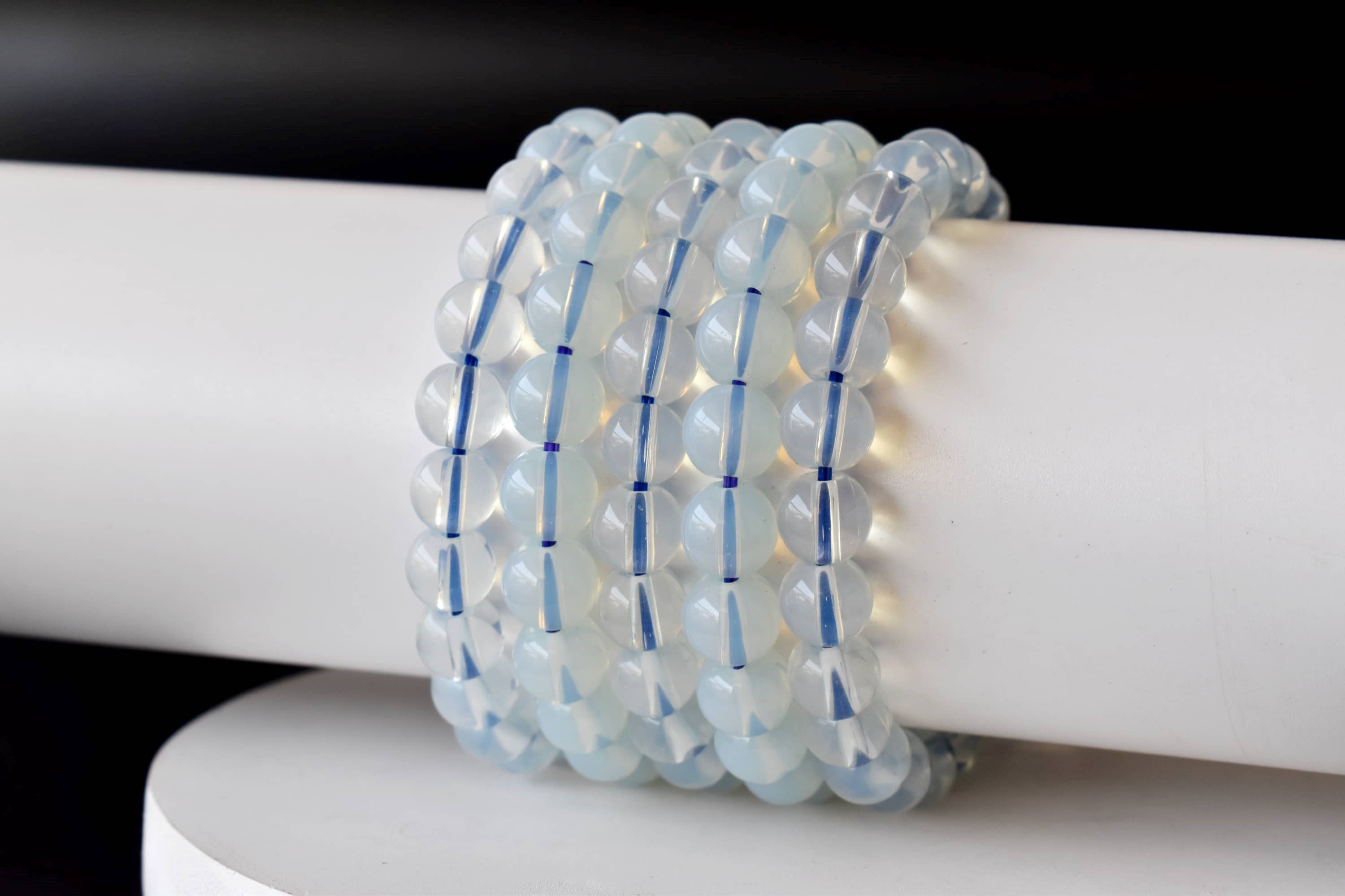 Soothing Crystals - Wholesale Beaded Bracelet - Healing Bracelet | Synthetic Opal | Gemstone Bracelet0