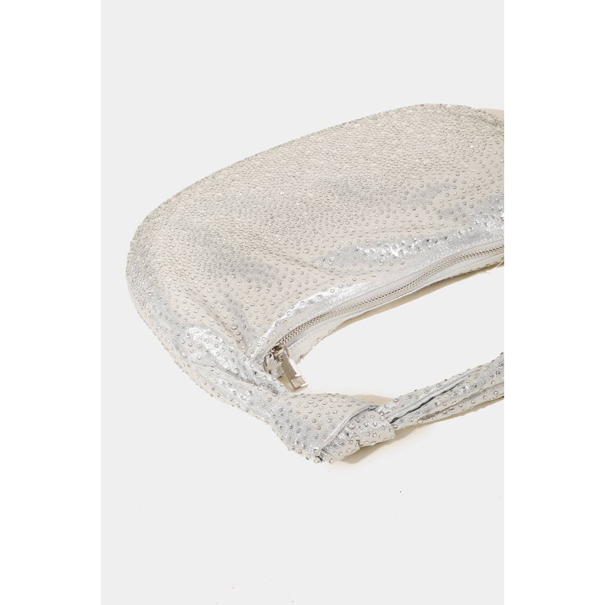 Collections by Fame Accessories - Wholesale Shoulder Bag - Women's - Rhinestone Studded Hobo Bag3