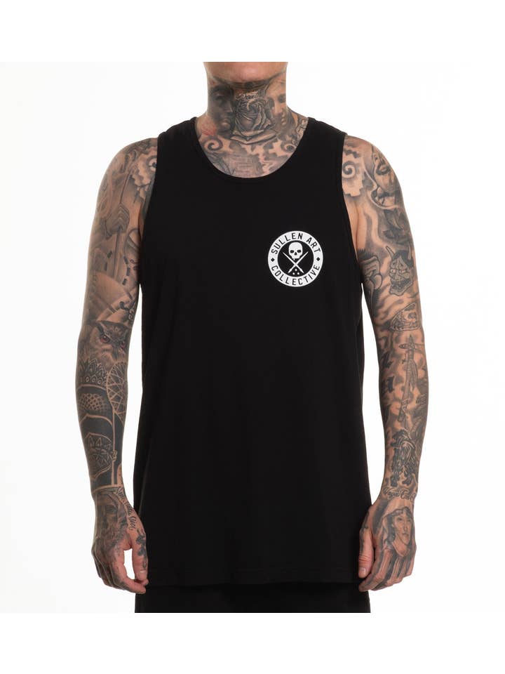 Sullen Clothing - Wholesale Tank Top - Men's - Classic Tank Jet Black1