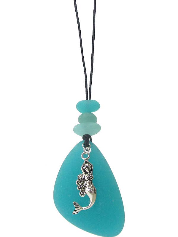 ( S004 ) ZEEGLAS KETTINGSET voor wholesale door Jewelry Max