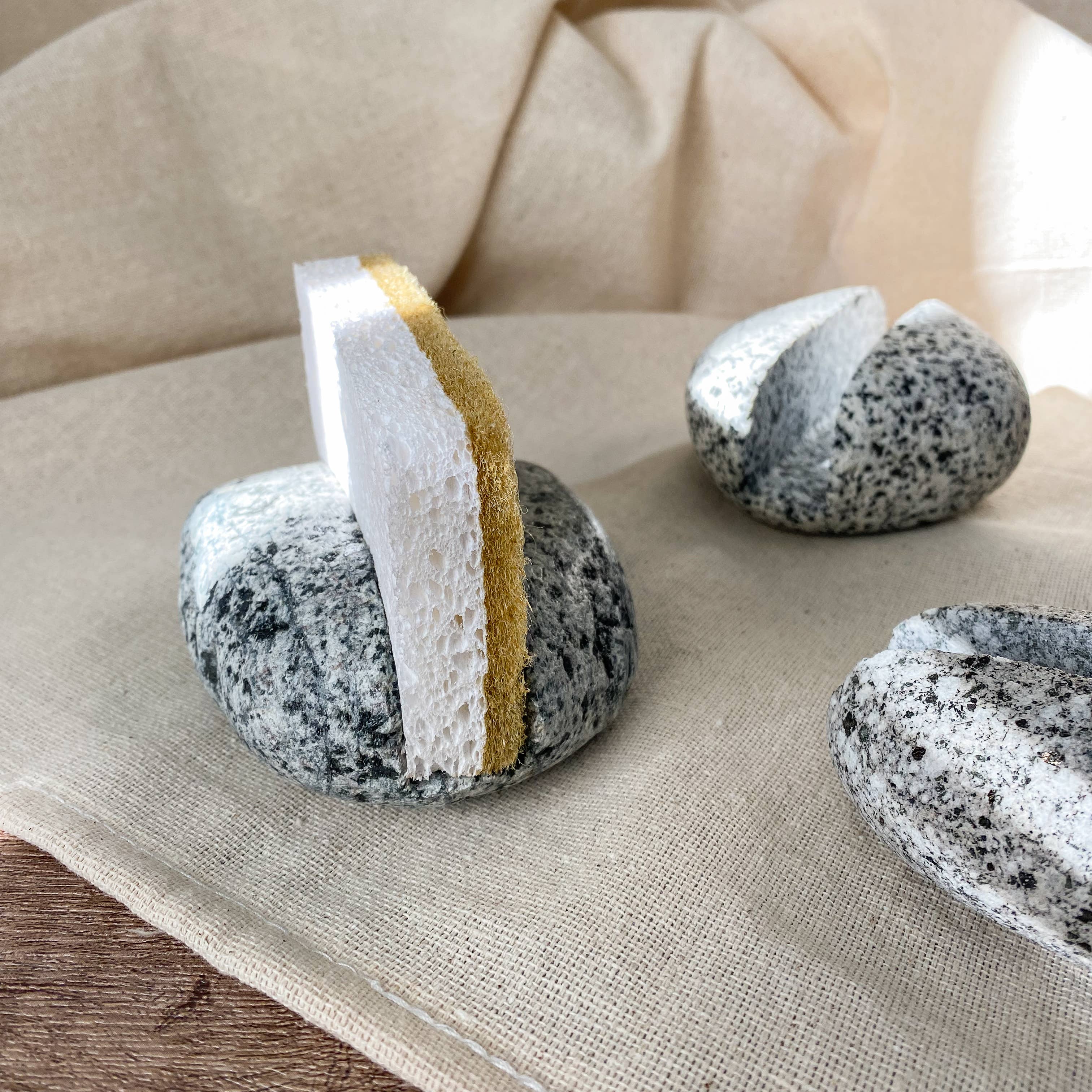 Funky Rock Designs - Wholesale Sponge Holder - Stone Sponge Holder4