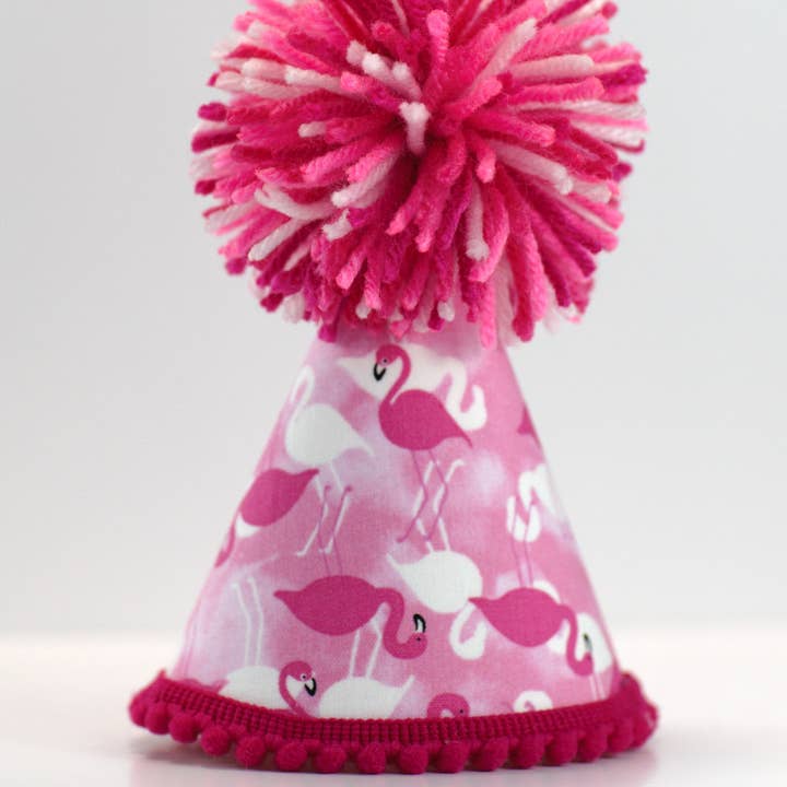 Pup Party Hats - Wholesale Party Hat/Crown - Francy Flamingo Party Hat