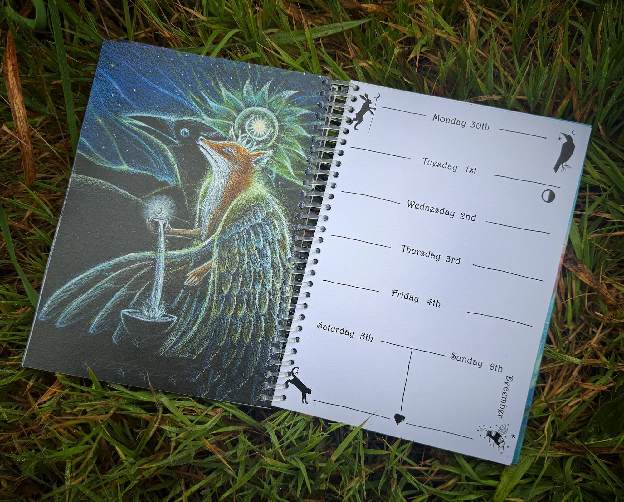 Hannah Willow Art – wholesale Journal/diary – Hannah Willow 2026 Diary4