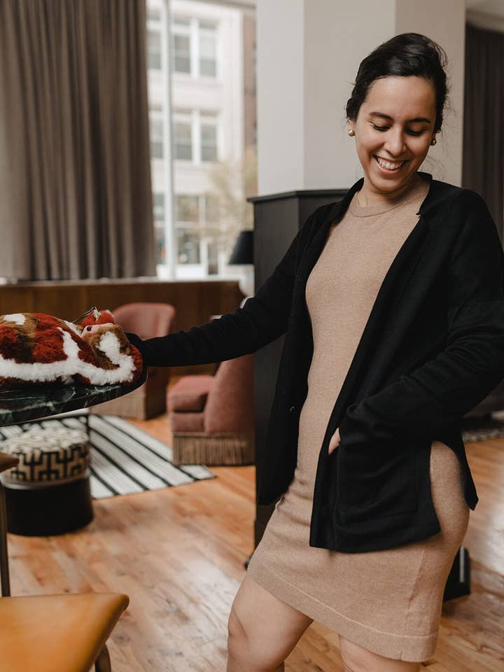 Pima Cotton Oversized Cardigan with Pockets for wholesale by DAPH