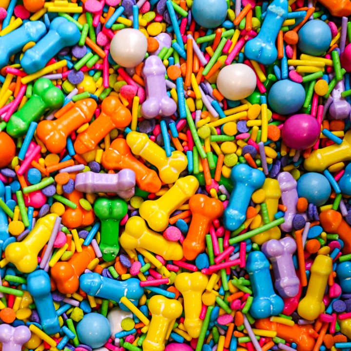 The Naughty Sprinkle - Wholesale Sprinkles - A Cock Celebration - Naughty Sprinkle Mix