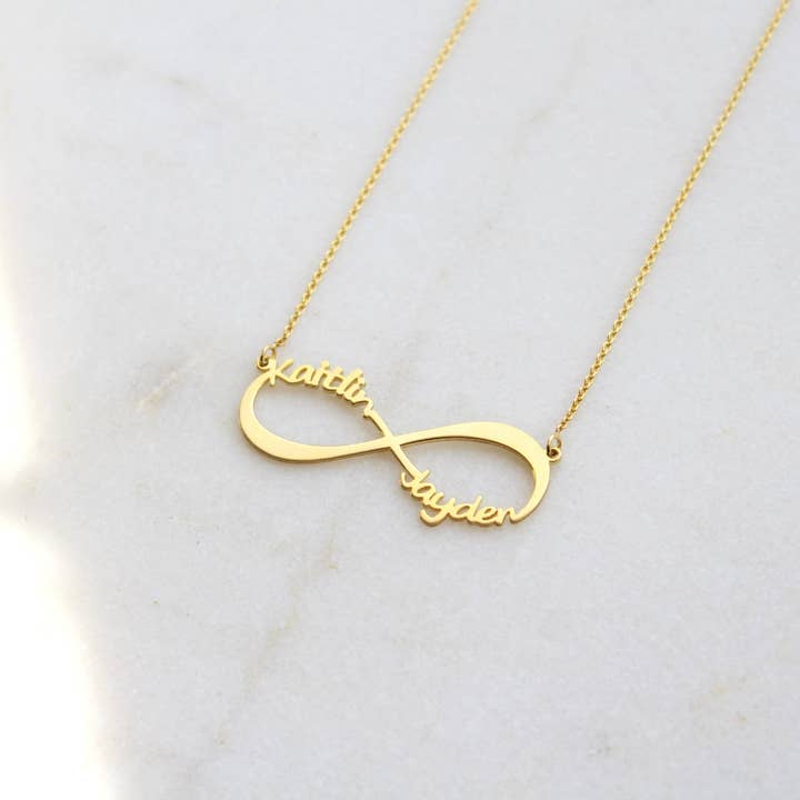 Kimiya Designs – Engroshandel Halskæde med vedhæng – Personalizable Infinity halskæde