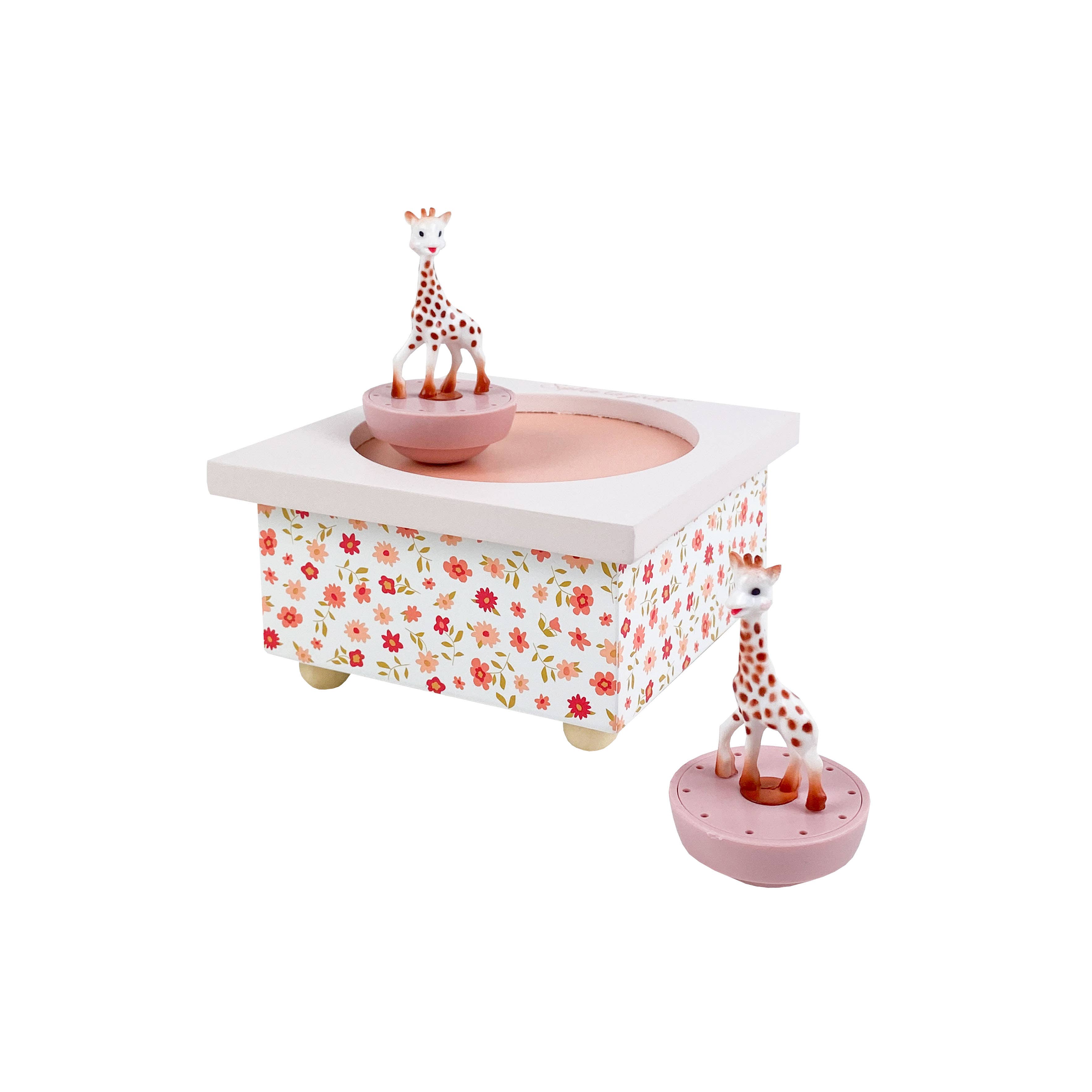 TROUSSELIER SAS – wholesale Music box – Child & baby – Dancing Sophie the Giraffe Music Box2