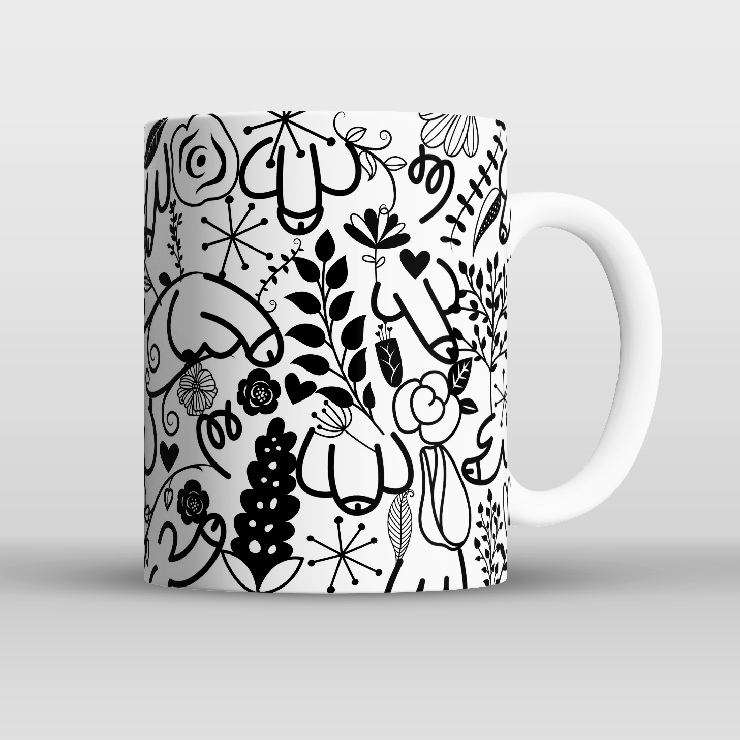 Risqué Gifts - Wholesale Coffee Mug - Doodle Dick Mug0