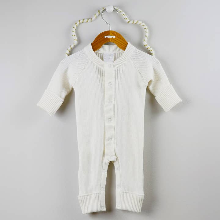 Tuta Moa Offwhite con bottoni a pressione per la vendita all'ingrosso da parte di Dolce Goccia