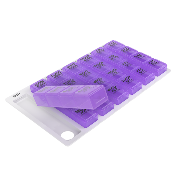 Apothecary Products LLC - Wholesale Pill Organizer - Ezy Dose® Medtime Planner® (Medium, Clamshell)4