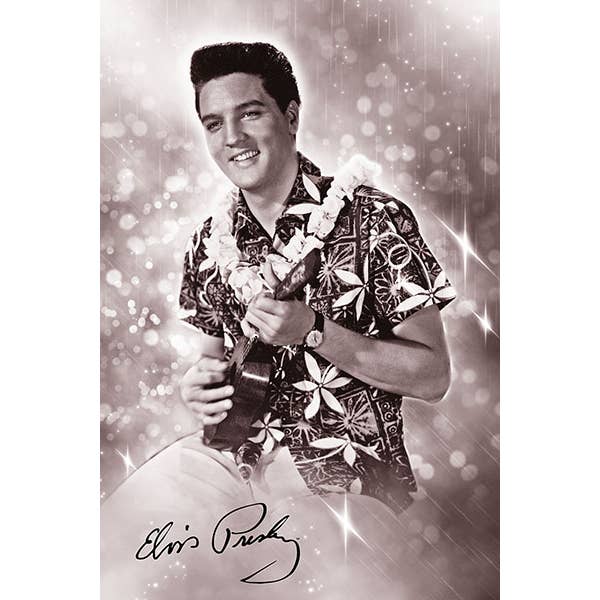 Pyramid America - Wholesale Poster - Elvis - Blue Hawaii 11x17 Bag and Boarded Poster