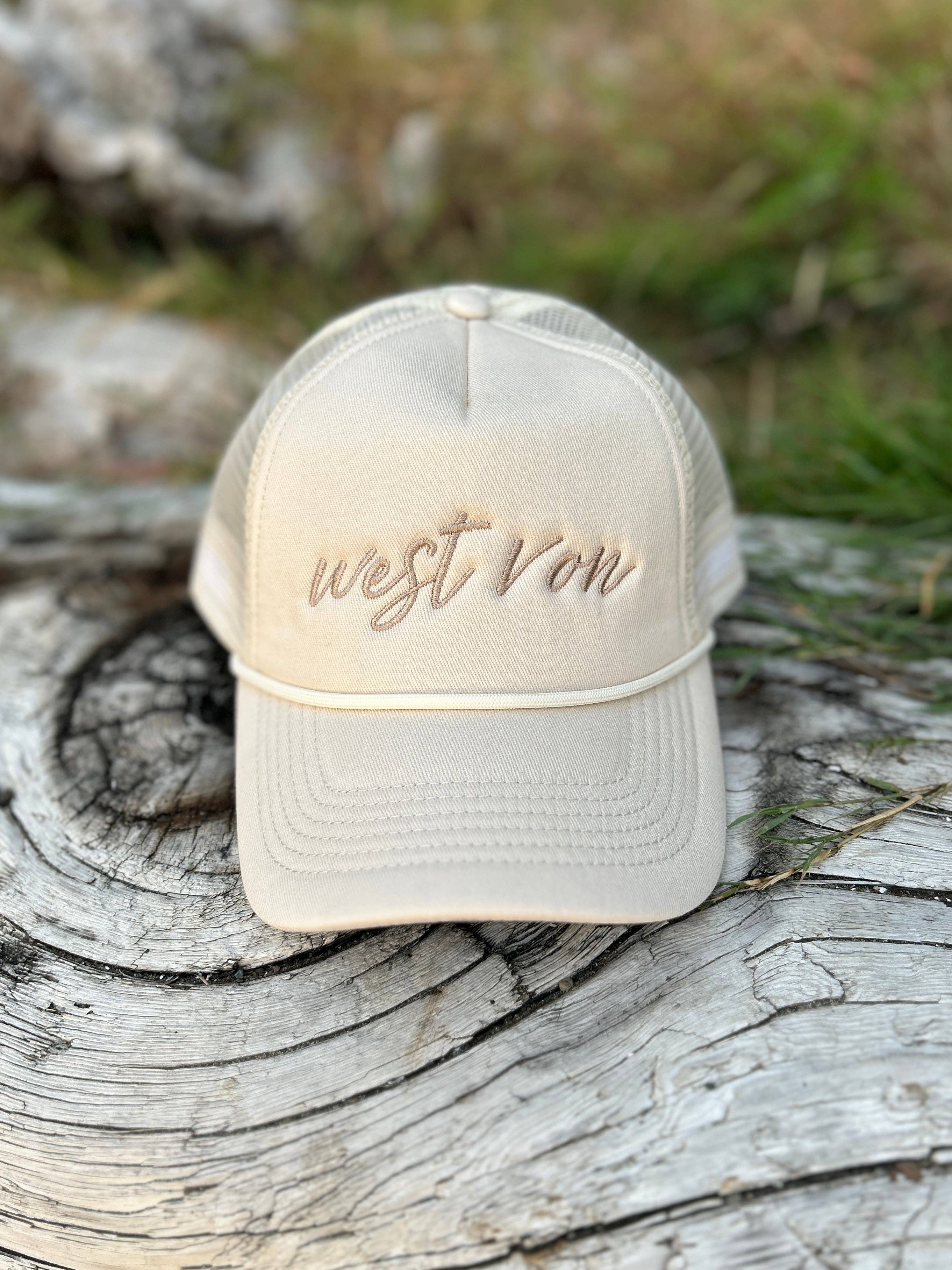 WEST VON - Vente Casquette de camionneur – femme - Casquette de baseball Tess | Trucker Hat8