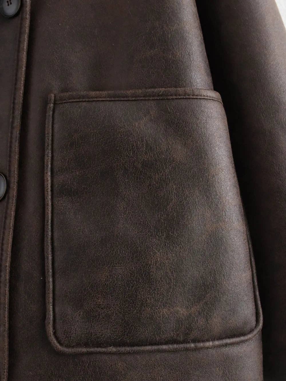 Chocolate Plush Jacket, Park Avenue | Women - BYMANYC ® New York for wholesale on Faire3